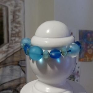 AVAILABLE -Jewelry Handmade seaside bracelet 8"